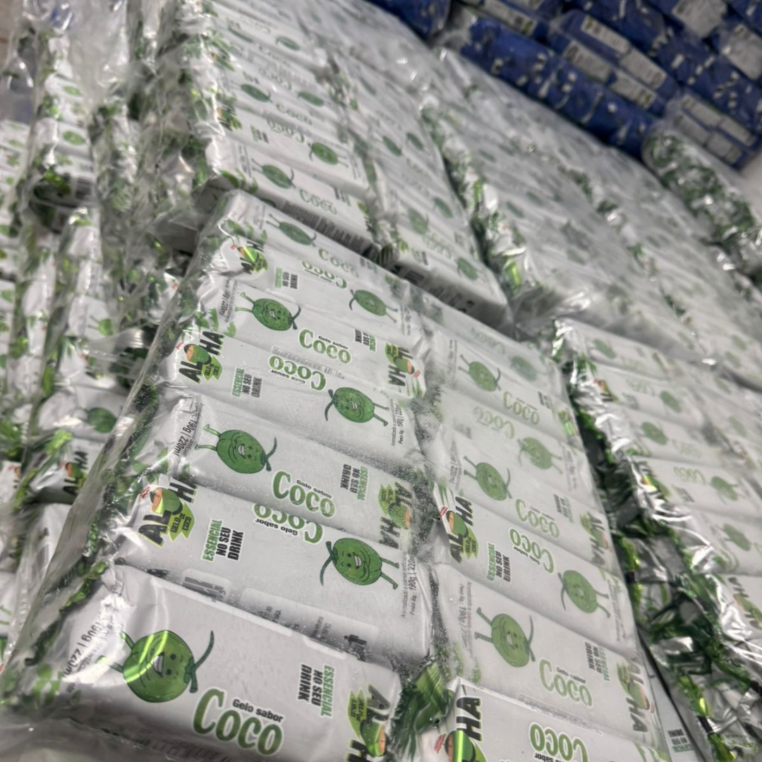 ? Gelo Aloha 9 Sabores – Caixa com 200 Unidades (28 unid. por caixa)